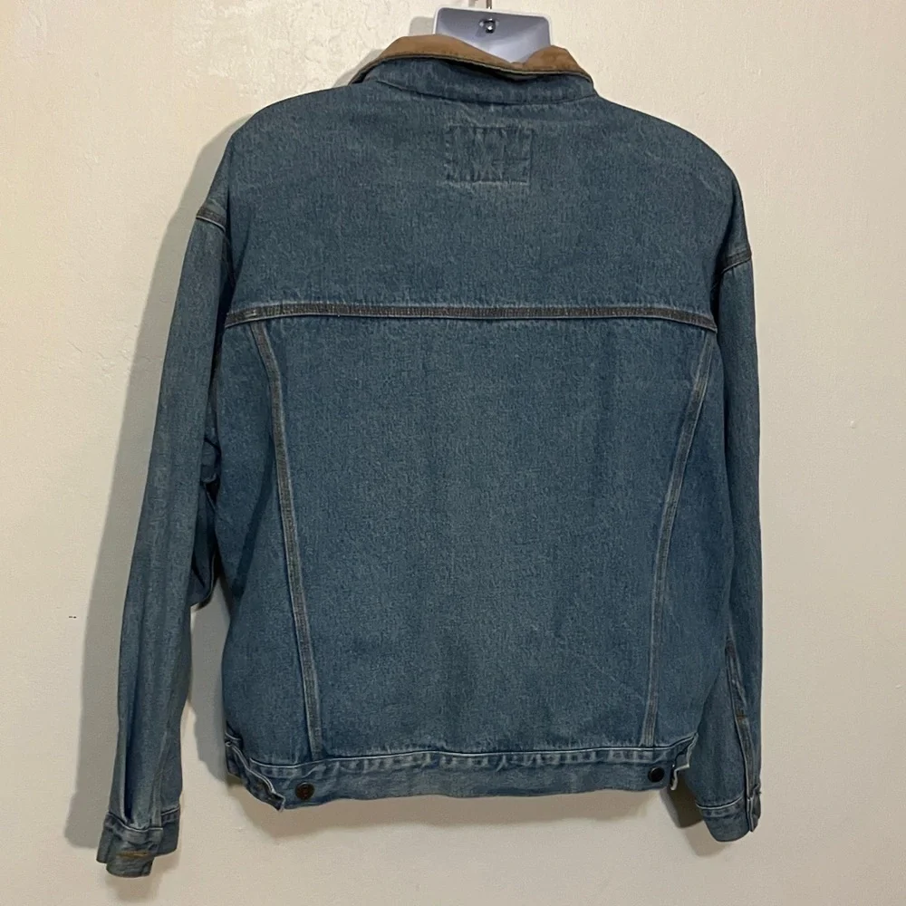 Vintage Woodlake men’s XL denim trucker jacket traditional western wear